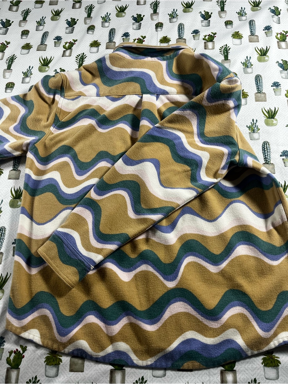 Chubbies Men’s “The Wiggle” LS Flannel Overshirt Button Up Size Large - Picture 10 of 16